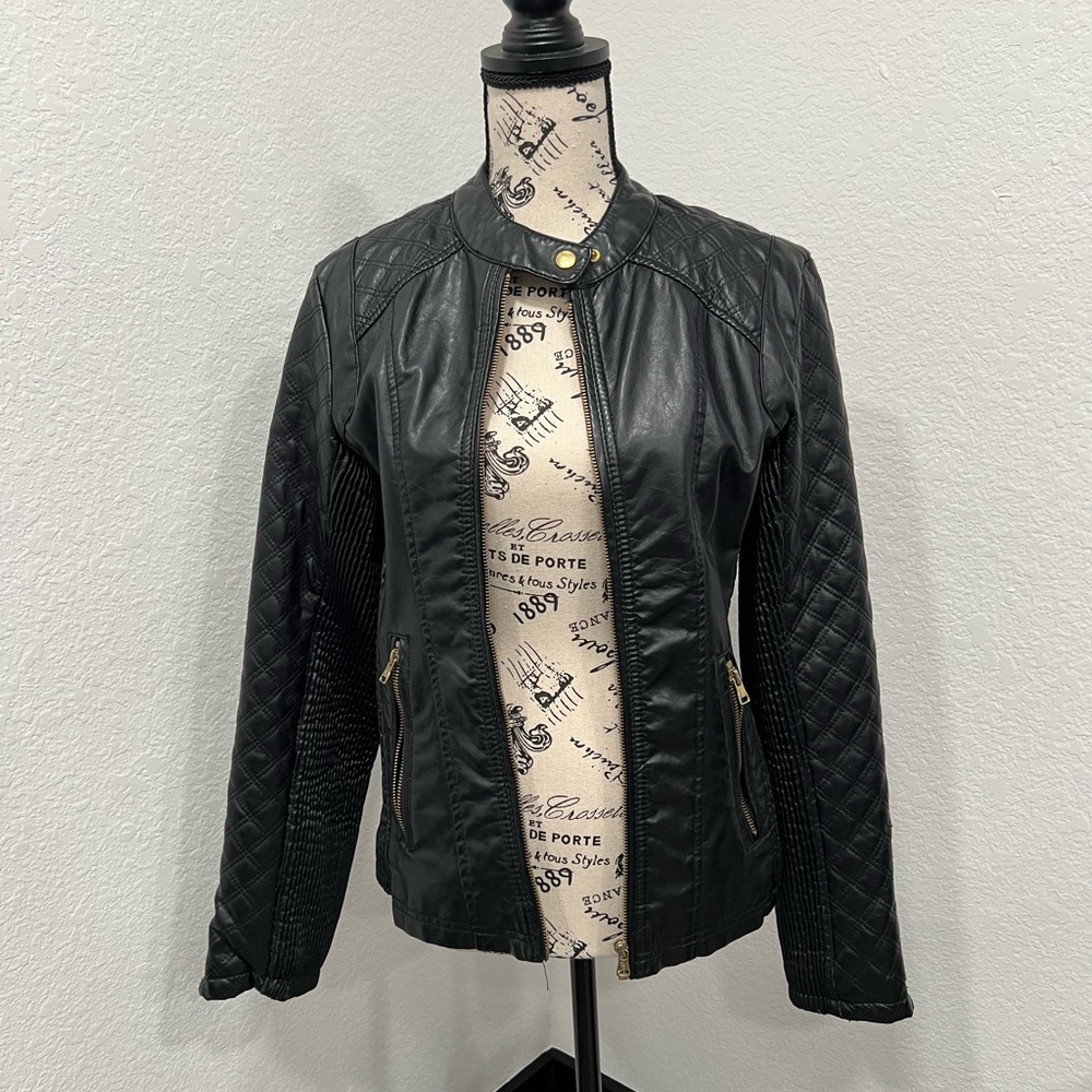 BB vegan leather jacket - Picture 3 of 9